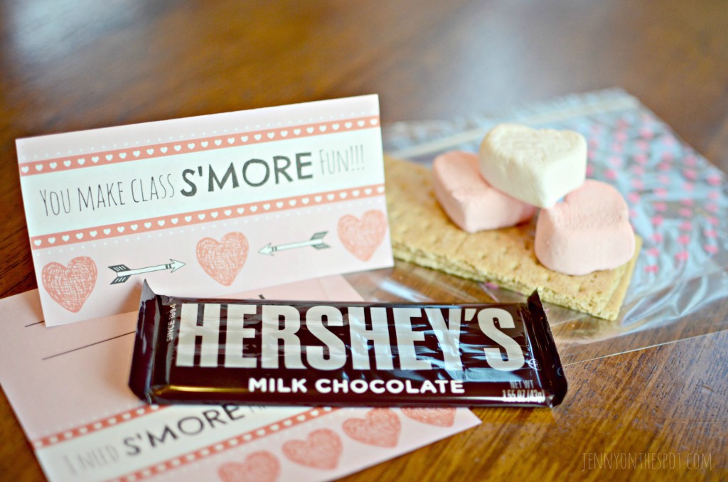 S'more Classroom Valentines, Please. (Free Valentine Printable