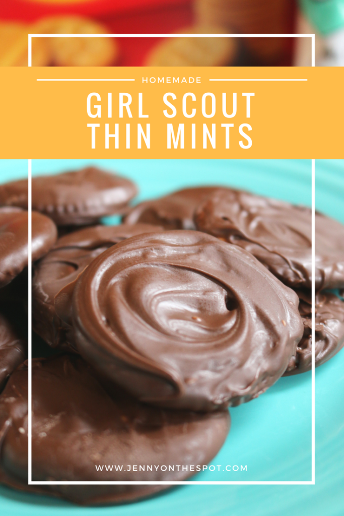 Take It On Tuesday Homemade Girl Scout Thin Mint Cookies Jenny On the Spot