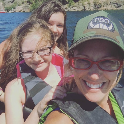 The fam... on vacation