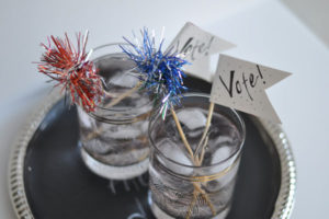 Election Day Cranberry Cream Cooler via stylewithinreach.net