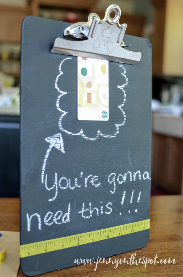 Chalkboard Clipboard www.jennyonthespot.com
