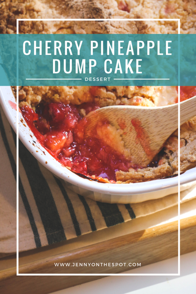 Cherry Pineapple Dump Cake | Comfort Food & Dessert | Jenny On The Spot