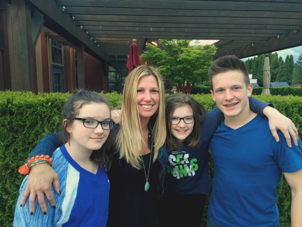 My kids and I. Mother's Day 2016