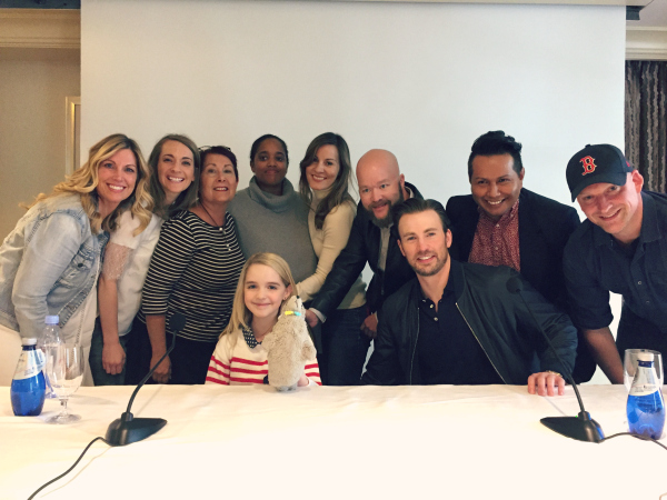 Gifted Junket | Chris Evans | Mckenna Grace | Jenny On The Spot Blog