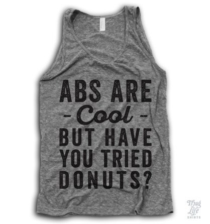 Abs are cool tank | Jenny On The Spot