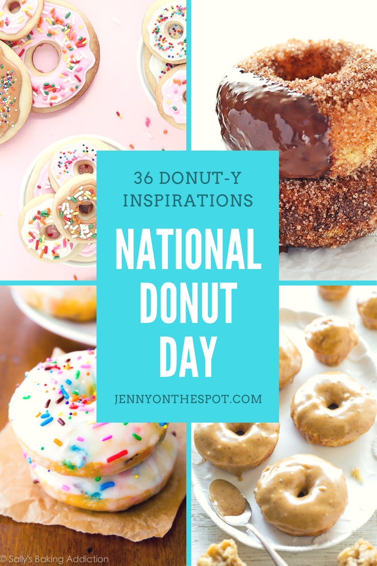 National Donut Day | 36 Donut Inspirations | Jenny On The Spot