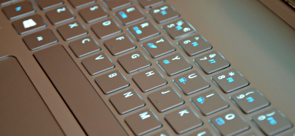 Acer Aspire S7 Ultrabook has illuminated keys