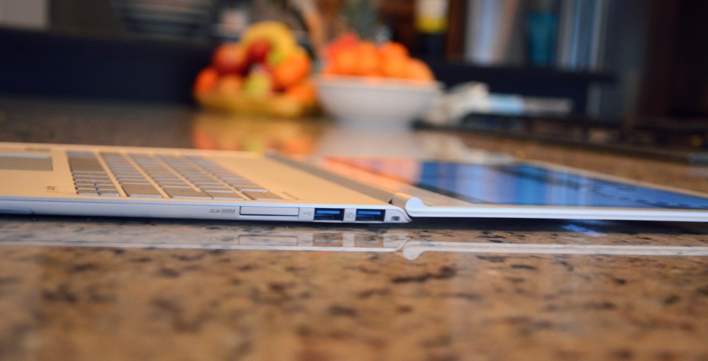 Acer Aspire S7 Ultrabook lays completely flat