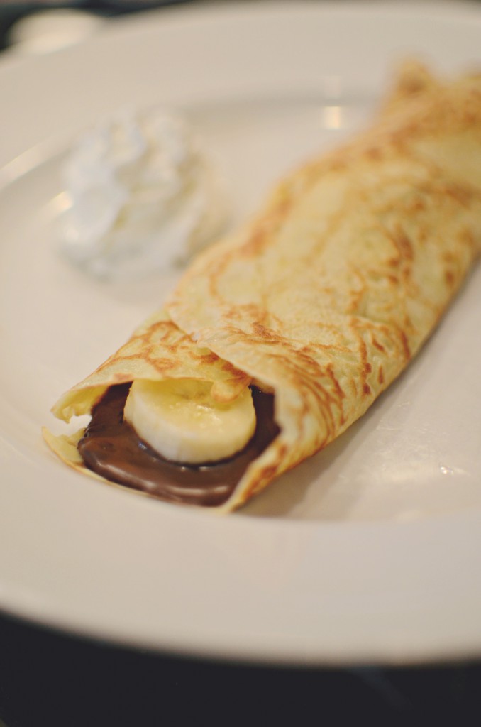 Hershey's Spreads and crêpes