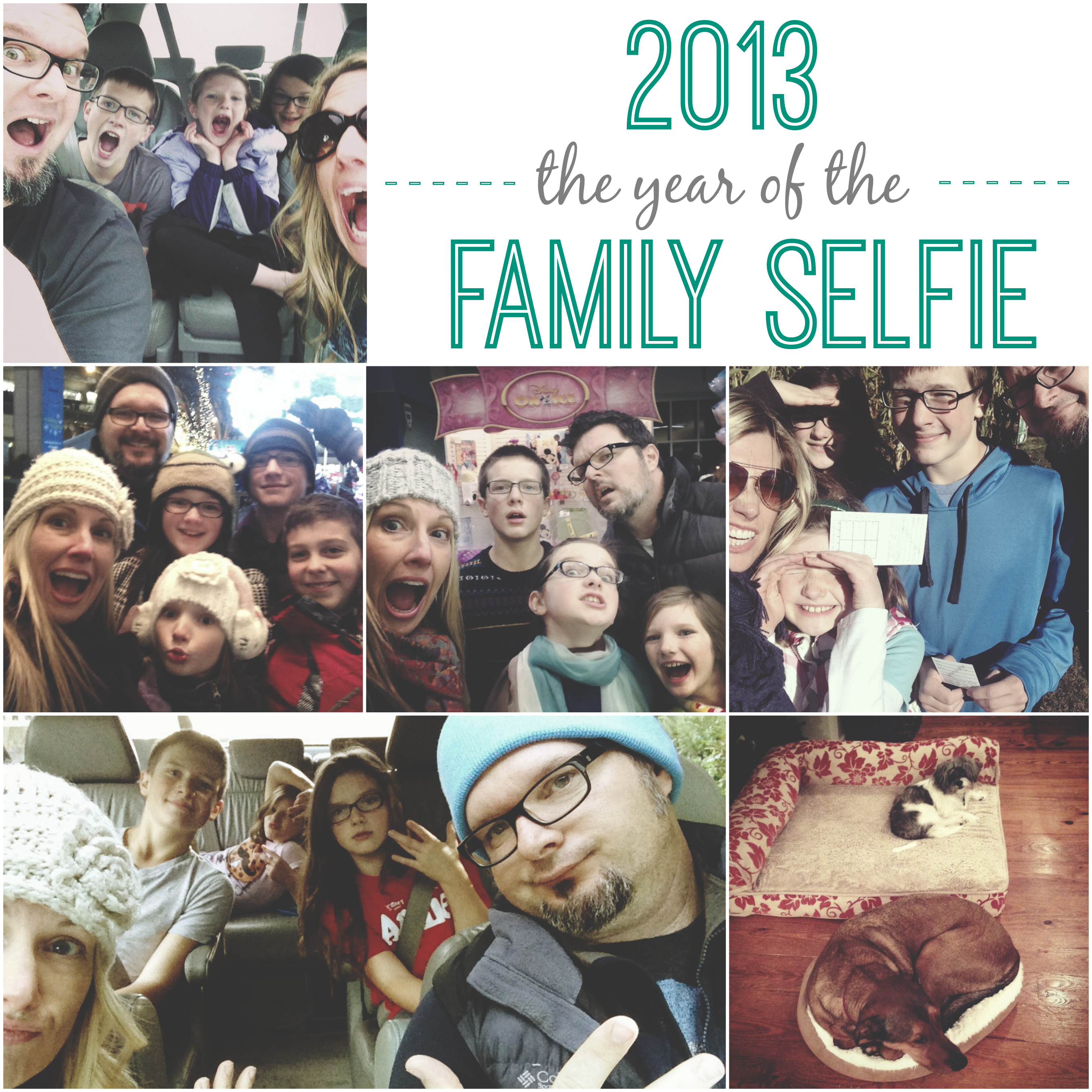 The Art (or is it the HEART) of the Family Selfie