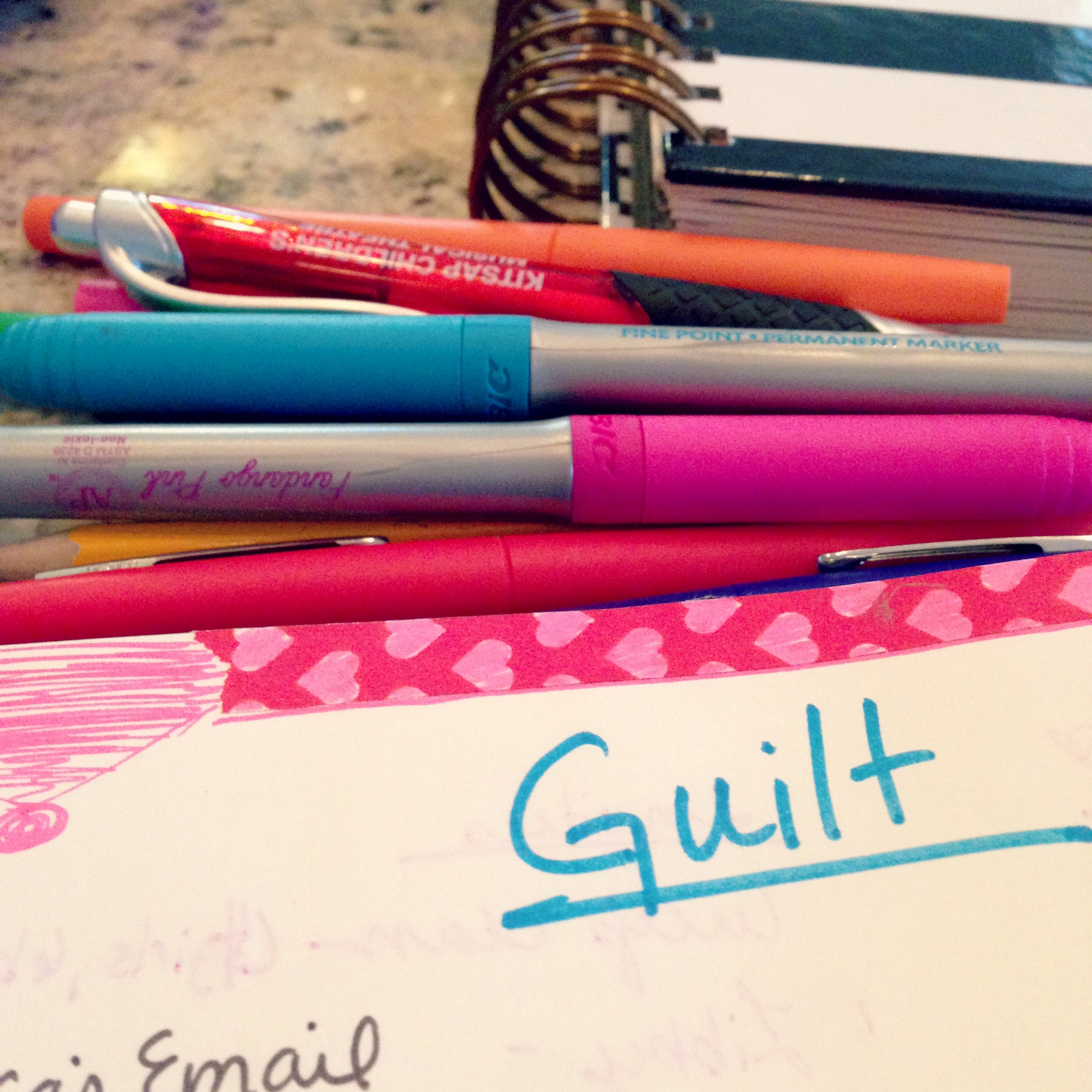 The GUILT To-Do List