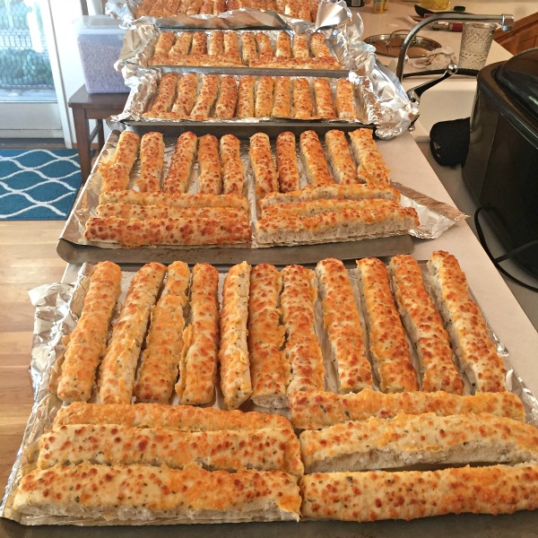 breadsticks for 250