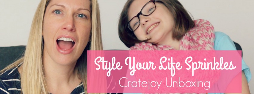 Style Your Life Sprinkles from Cratejoy – Unboxing For Tween Girls