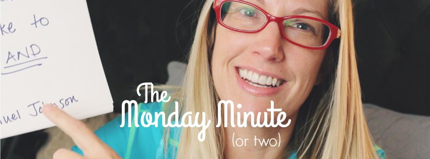 The Monday Minute (or two): The Voiceless Edition