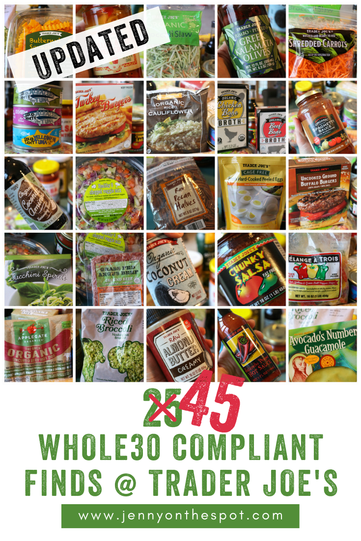 Over 25 Whole30 Compliant Foods Finds at Trader Joe's