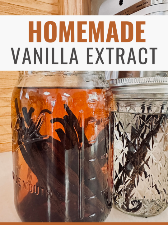 DIY Homemade Vanilla Extract